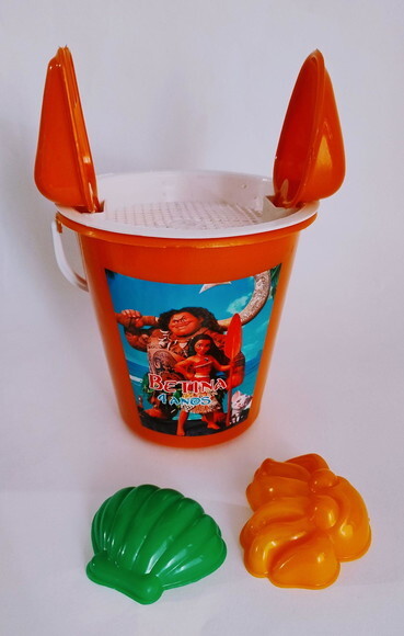 Balde de Praia Personalizado Moana