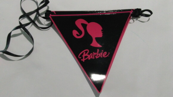 Bandeirola Barbie Paris
