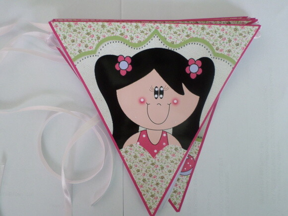 Bandeirola Boneca