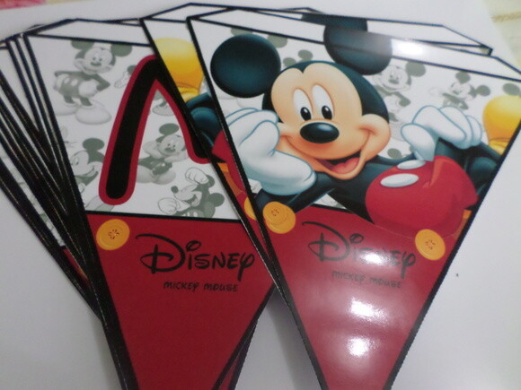 Bandeirola Mickey
