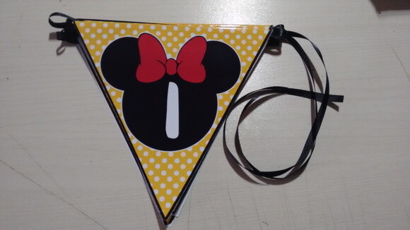 Bandeirola Minnie