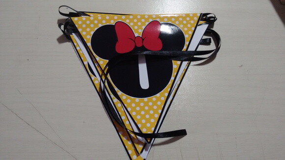 Bandeirola Minnie