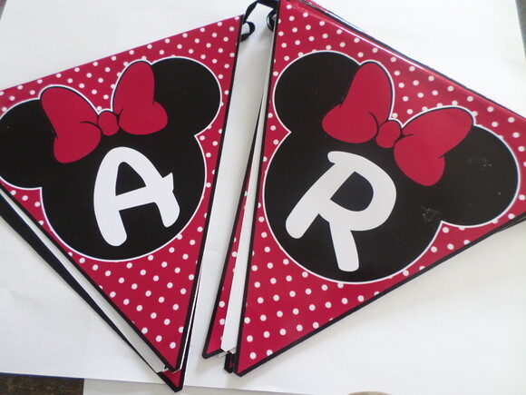 Bandeirola Minnie