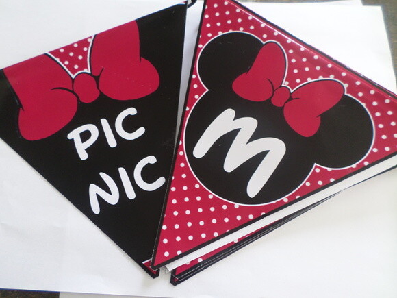 Bandeirola Minnie