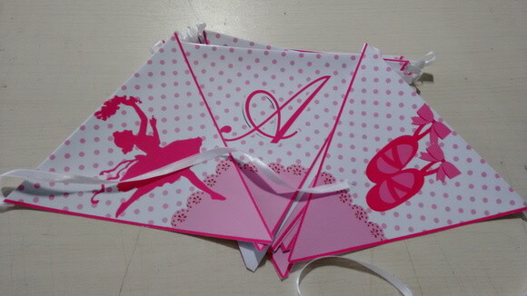 Bandeirola Personalizada Bailarina
