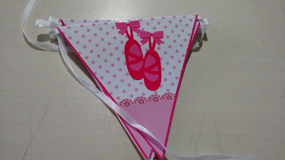 Bandeirola Personalizada Bailarina