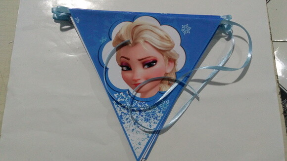 Bandeirola Personalizada Frozen