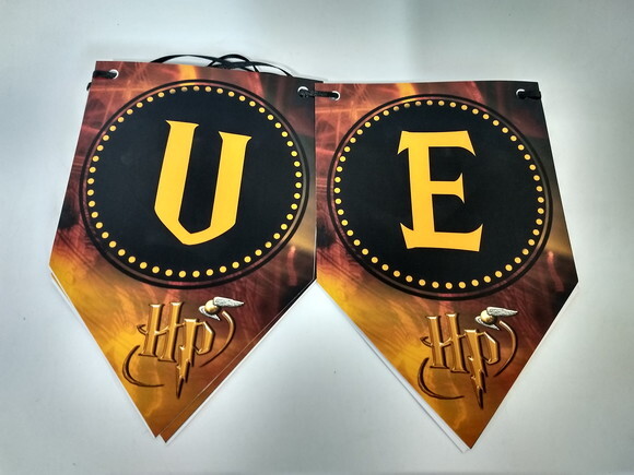 Bandeirola Personalizada Harry Potter
