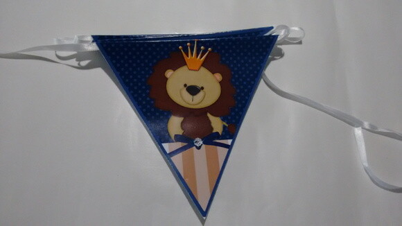 Bandeirola Personalizada Leão