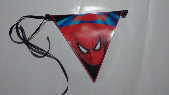 Bandeirola Personalizada Homem Aranha