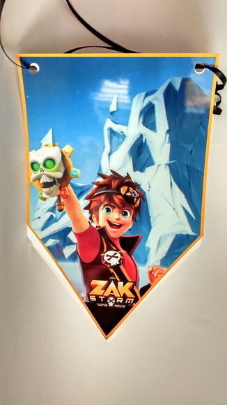 Bandeirola Personalizada Zak Storm