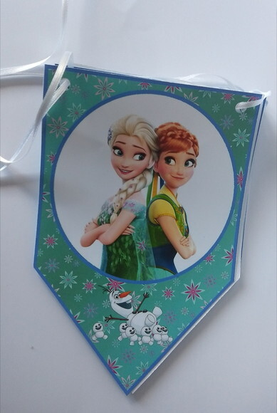 Bandeirolas Frozen Fever