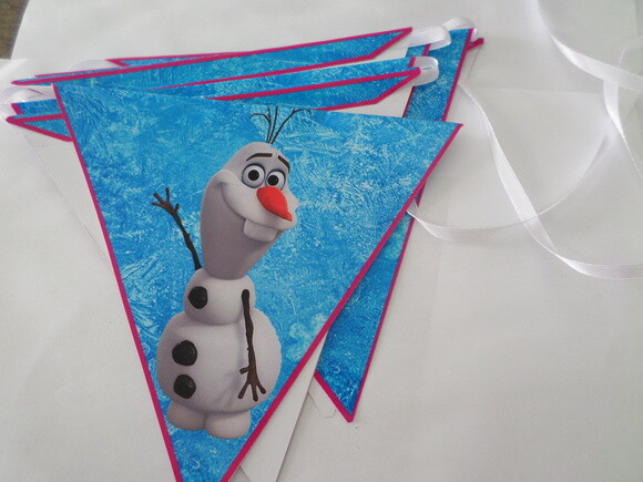 Bandeirolas Frozen