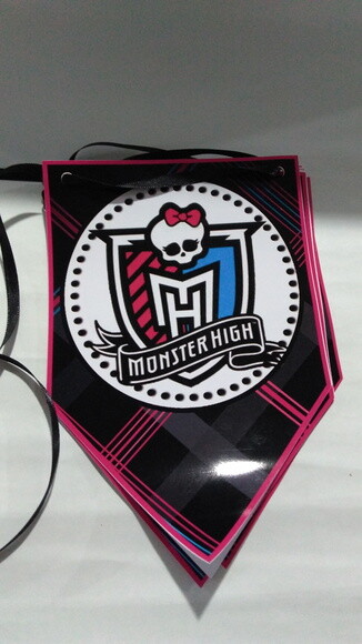 Bandeirolas Monster High