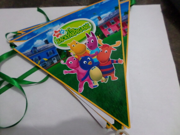 Bandeirolas Personalizadas Backyardigans