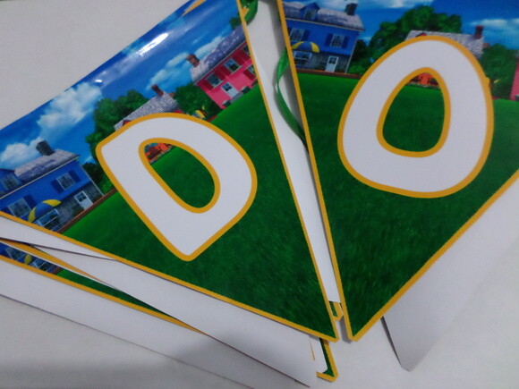 Bandeirolas Personalizadas Backyardigans