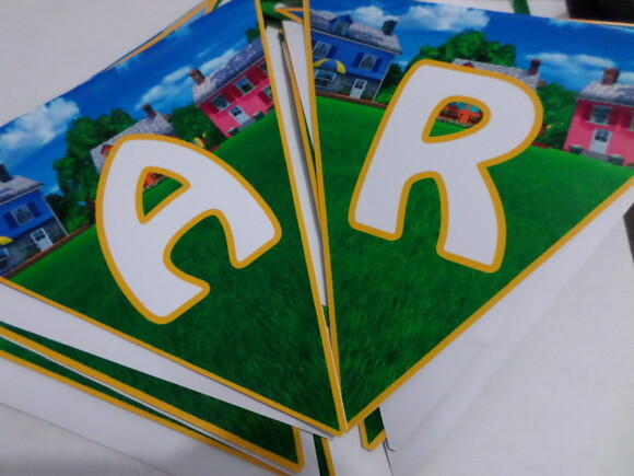 Bandeirolas Personalizadas Backyardigans