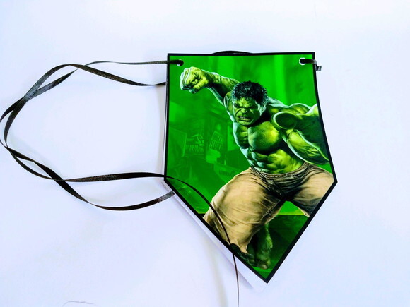 Bandeirolas personalizadas Hulk