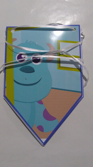 Bandeirolas Personalizadas Monstros S.a.