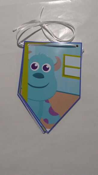 Bandeirolas Personalizadas Monstros S.a.