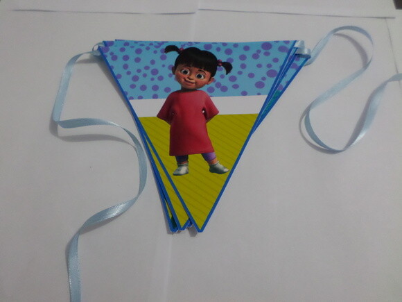 Bandeirolas Personalizadas Monstros S.a.