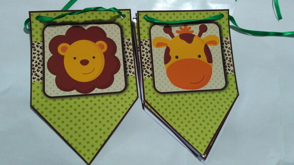 Bandeirolas Personalizadas Safari