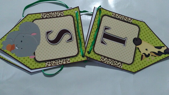 Bandeirolas Personalizadas Safari