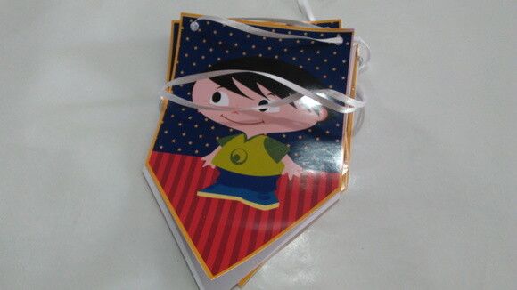 Bandeirolas Personalizadas Show da Luna