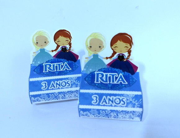 Bis Duplo Personalizado Frozen