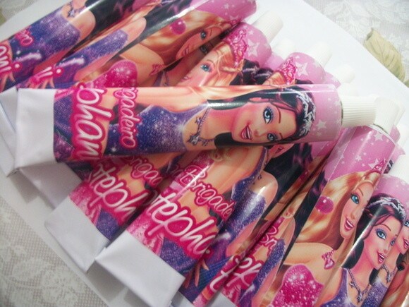 Bisnaga de Brigadeiro Barbie