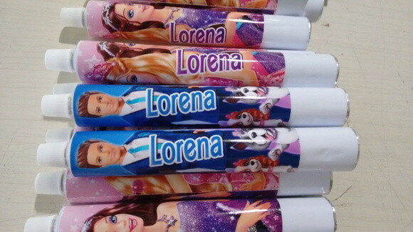 Bisnaga de Brigadeiro Barbie Pop Star