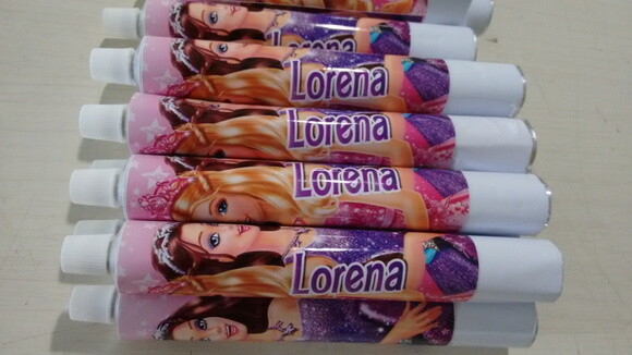 Bisnaga de Brigadeiro Barbie Pop Star