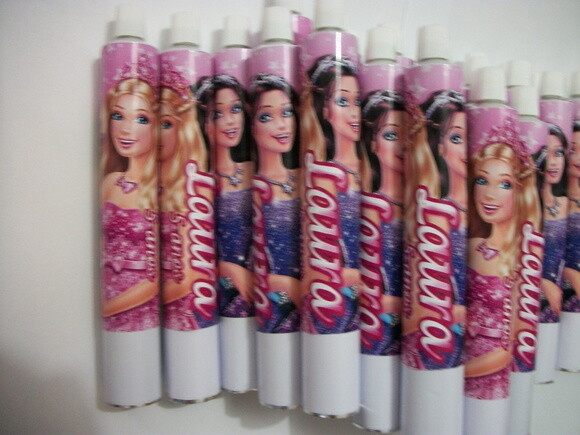 Bisnaga de Brigadeiro Barbie Pop Star
