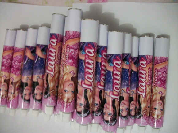 Bisnaga de Brigadeiro Barbie Pop Star