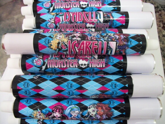 Bisnaga de Brigadeiro Monster High