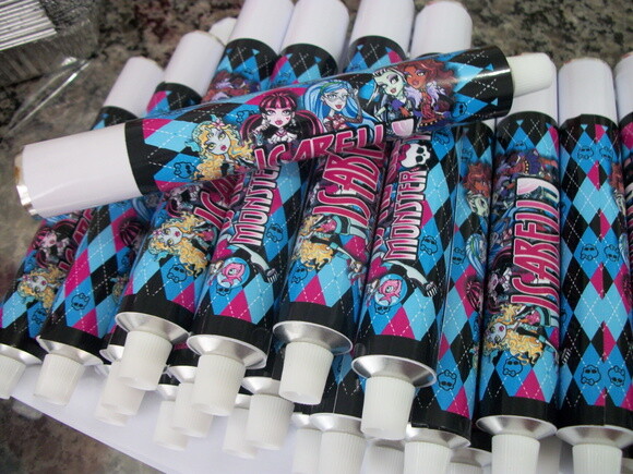 Bisnaga de Brigadeiro Monster High