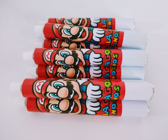 Bisnaga de Brigadeiro Super Mario