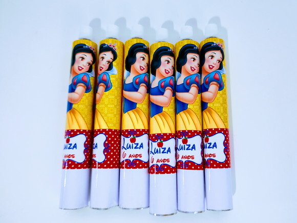 Bisnaga Personalizada Branca de Neve