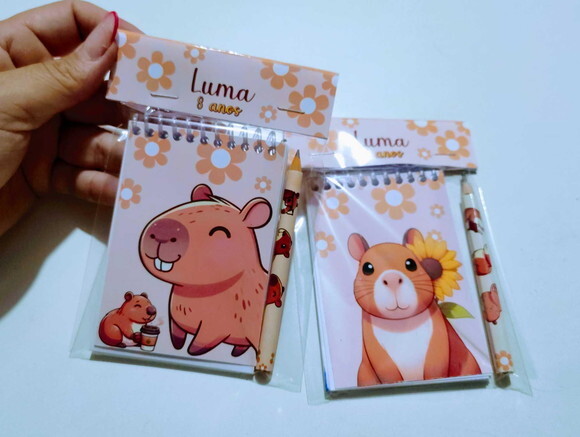 Bloquinho Capivara