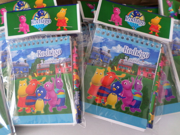 Bloquinho de Anotação Backyardigans