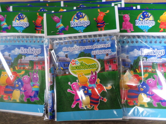 Bloquinho de Anotação Backyardigans