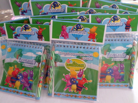 Bloquinho de Anotação Backyardigans