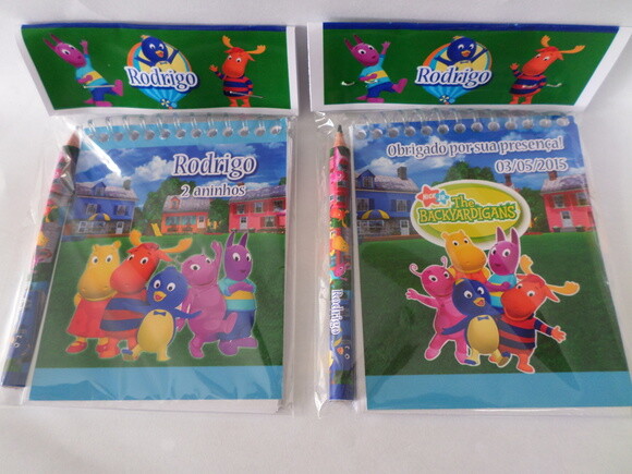 Bloquinho de Anotação Backyardigans