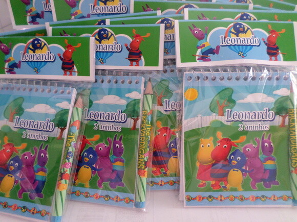 Bloquinho de Anotação Backyardigans