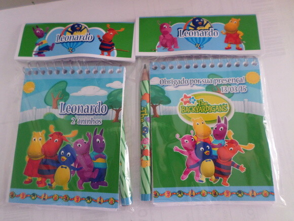 Bloquinho de Anotação Backyardigans