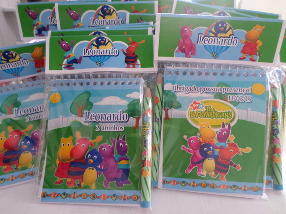 Bloquinho de Anotação Backyardigans