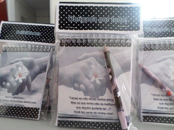 Bloquinho de Anotação Personalizado