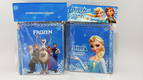 Bloquinho de Anotações Frozen