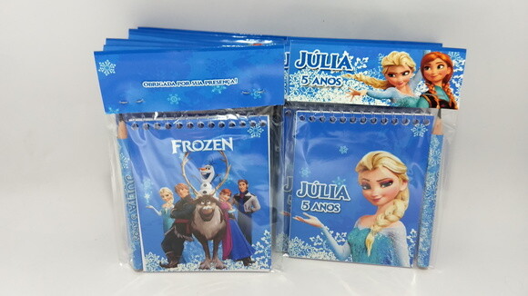 Bloquinho de Anotações Frozen