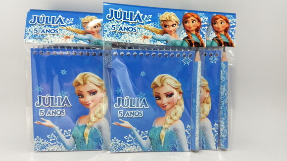 Bloquinho de Anotações Frozen